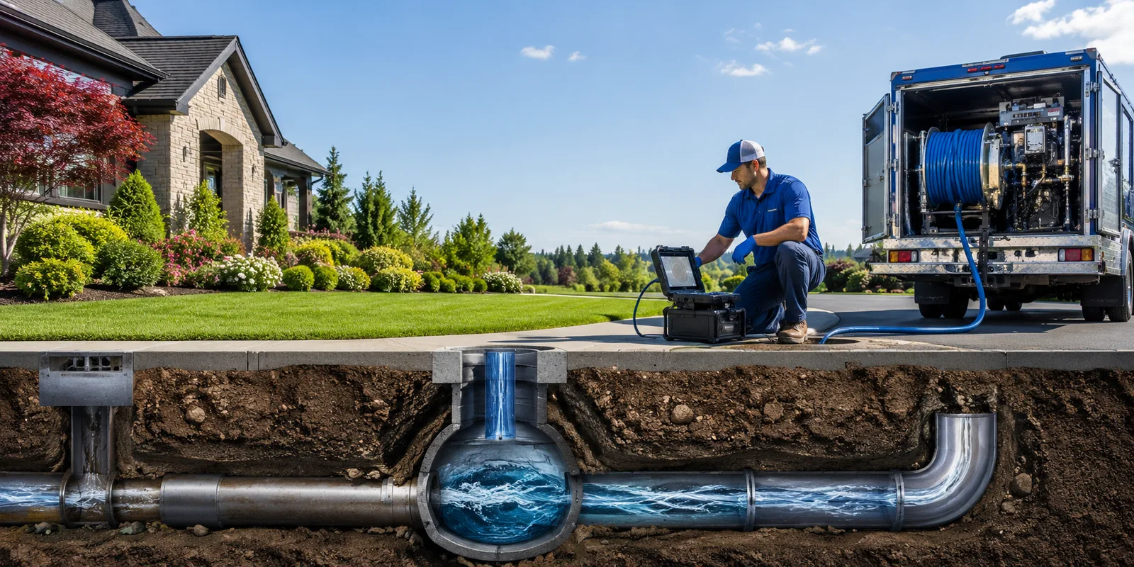 Drainage restoration information for Ecorse, MI
